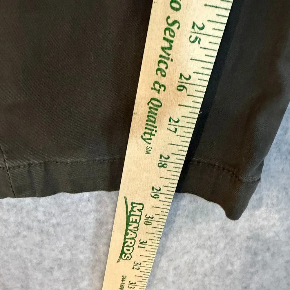 Banana Republic Pants Mens 32 Lived-In Chino Olive Green Slim Fit EUC